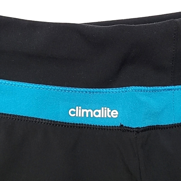 Adidas Climalite Athletic Skort Black & Teal Size Medium - Picture 5 of 13